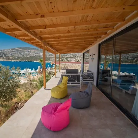 Blue Coast I & Ii Wbeach And Great Sea View - Kalkan Appartement