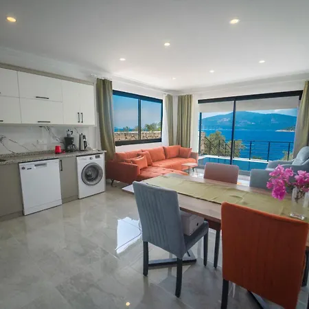 Blue Coast I & Ii Wbeach And Great Sea View - Kalkan Apartment